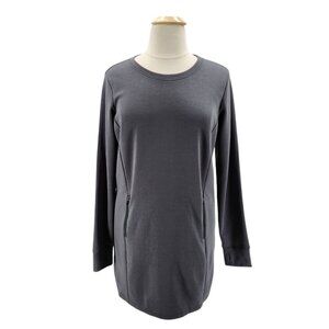 NWT Gaiam Uptown Lounge Urban Chic Gray Hudson Dress Womens XL